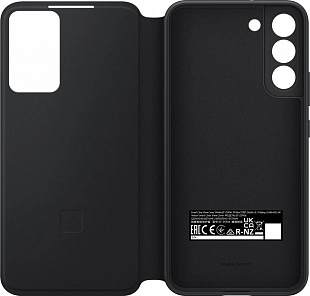 Smart Clear View Cover для Samsung S22+ (черный) фото 1