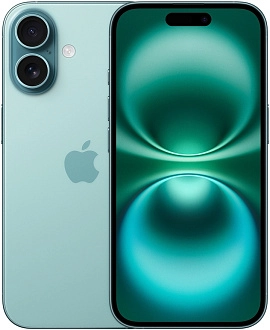 Apple iPhone 16 128GB (бирюзовый)