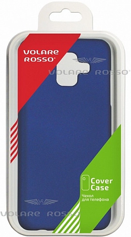 Volare Rosso для Galaxy A6+ (синий)
