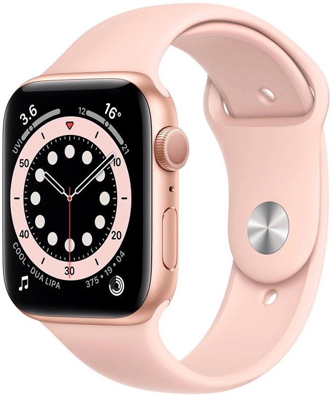 Смарт-часы Apple Watch Series 6 44 mm (розовое золото) фото 1 Смарт-часы Apple Watch Series 6 44 mm (розовое золото) фото 1