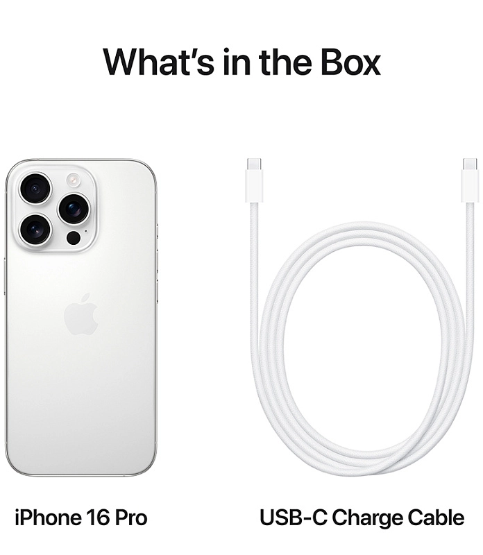 Apple iPhone 16 Pro 128GB (белый титан) фото 4
