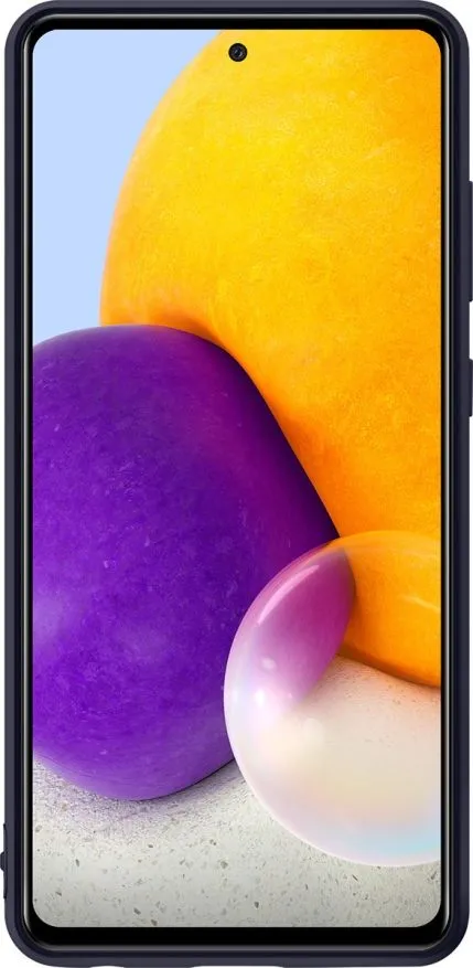 Чехол-накладка Silicone Cover для Samsung A72 (черный) Чехол-накладка Silicone Cover для Samsung A72 (черный)