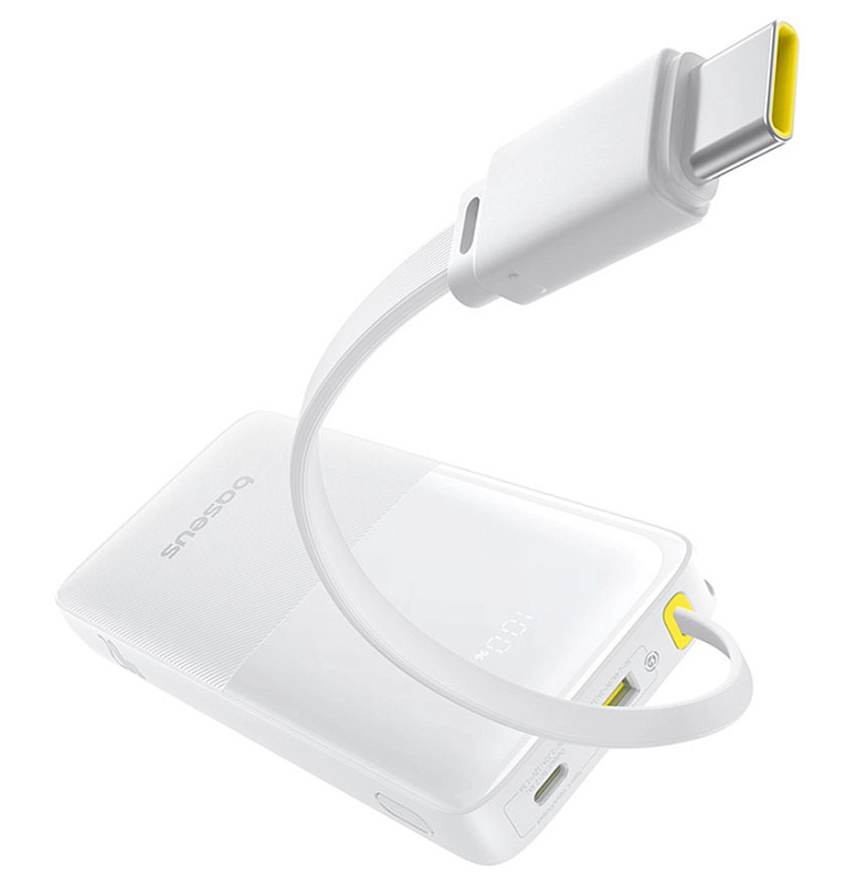 Baseus Bipow 2 Digital Display Power Bank 20000mah 20W (белый) фото 2 Baseus Bipow 2 Digital Display Power Bank 20000mah 20W (белый) фото 2