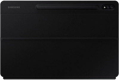 Обложка для Samsung Galaxy Tab S7+/S8+ (черный) фото 2