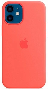 Apple для iPhone 12 mini Silicone Case with MagSafe (розовый)