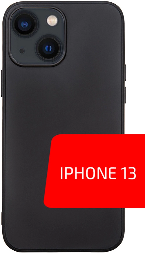 Volare Rosso Matt TPU для Apple iPhone 13 (черный) Volare Rosso Matt TPU для Apple iPhone 13 (черный)