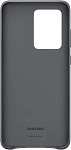 Leather Cover для Samsung Galaxy S20 Ultra (серый) фото 1