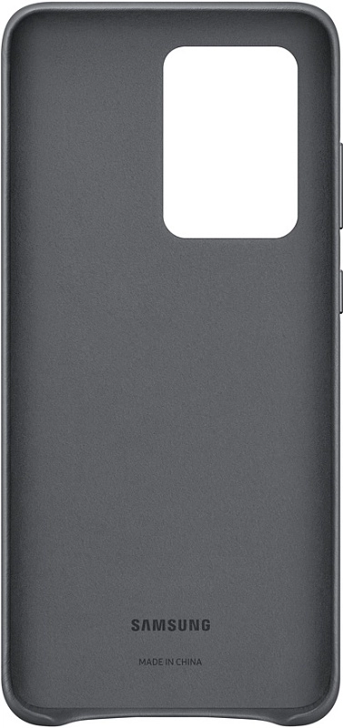 Leather Cover для Samsung Galaxy S20 Ultra (серый) фото 1 Leather Cover для Samsung Galaxy S20 Ultra (серый) фото 1
