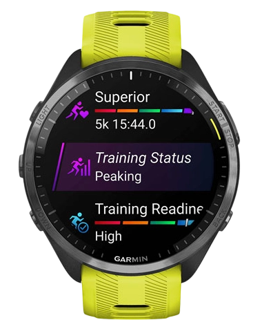 Garmin Forerunner 965 47 мм (черный корпус/черно-желтый ремешок) фото 1 Garmin Forerunner 965 47 мм (черный корпус/черно-желтый ремешок) фото 1