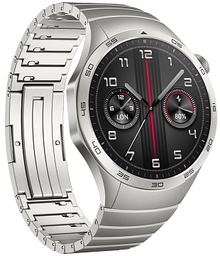 Huawei Watch GT 4 46 мм сталь (серебро) фото 1