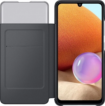 S View Wallet Cover для Samsung A32 (черный) фото 2 S View Wallet Cover для Samsung A32 (черный) фото 2
