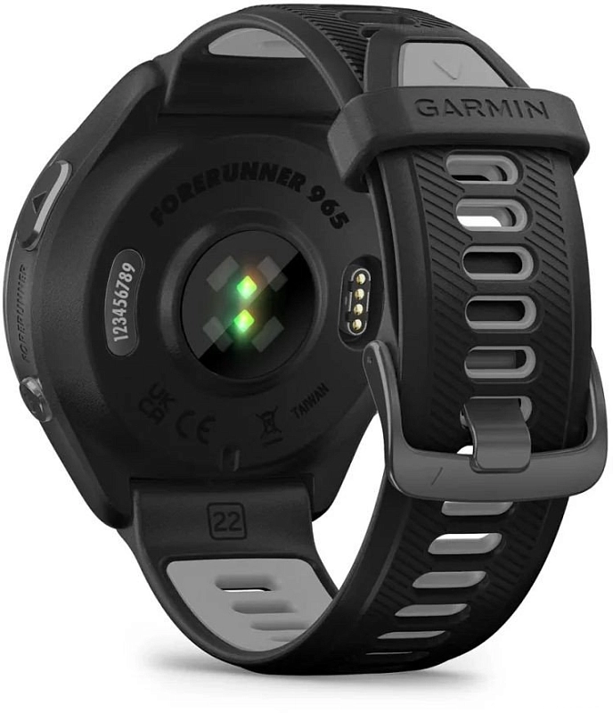 Garmin Forerunner 965 47 мм (черный корпус/черно-серый ремешок) фото 4