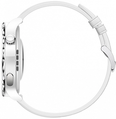 Huawei Watch GT 3 Pro 43 мм белый/кожа фото 4