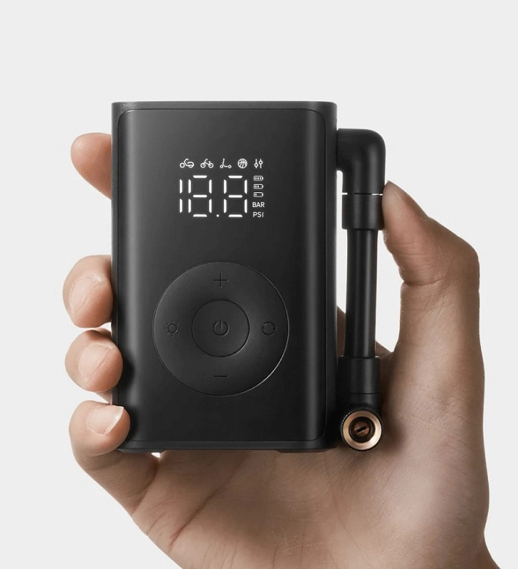 Xiaomi Mijia Compact Portable Electric Air Compressor (черный) фото 2