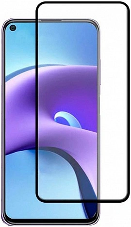 Стекло защитное CASE 3D для Xiaomi Redmi Note 9T (черная рамка)