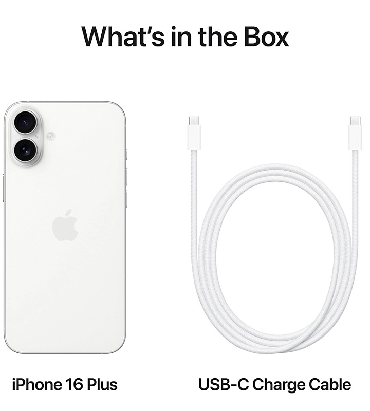 Apple iPhone 16 Plus 256GB (белый) фото 4 Apple iPhone 16 Plus 256GB (белый) фото 4