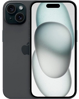 Apple iPhone 15 256GB (A3090, SIM +eSIM) (черный)