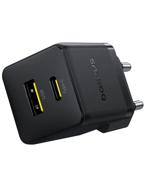 Baseus Palm Fast Charger C+U 20W (черный) фото 2 Baseus Palm Fast Charger C+U 20W (черный) фото 2