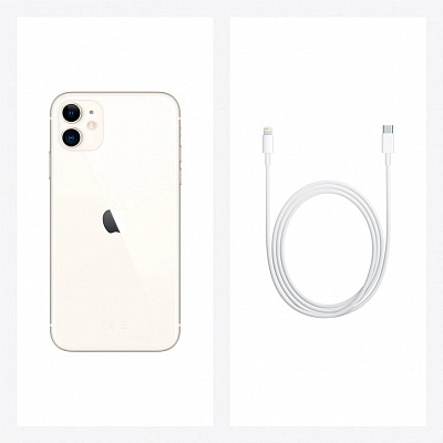 Apple iPhone 11 64GB Грейд А (белый) фото 4