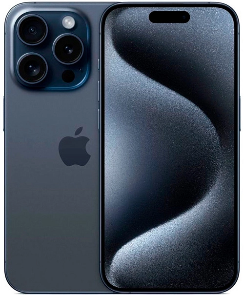 Apple iPhone 15 Pro Max 256GB, SIM+eSIM (синий титан) Apple iPhone 15 Pro Max 256GB, SIM+eSIM (синий титан)