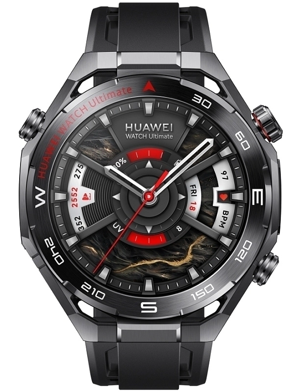 Huawei Watch Ultimate 2 (черный, силикон) фото 4