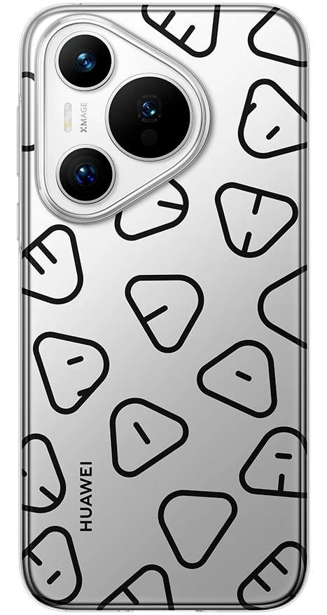 Letter Magnetic Case для Huawei Pura 70 (серебристый) Letter Magnetic Case для Huawei Pura 70 (серебристый)