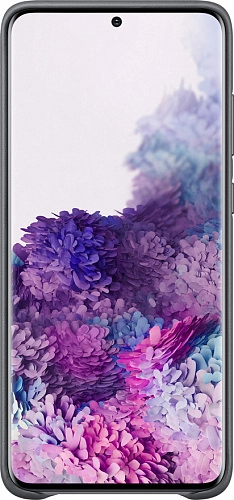 Leather Cover для Samsung Galaxy S20+ (серый)