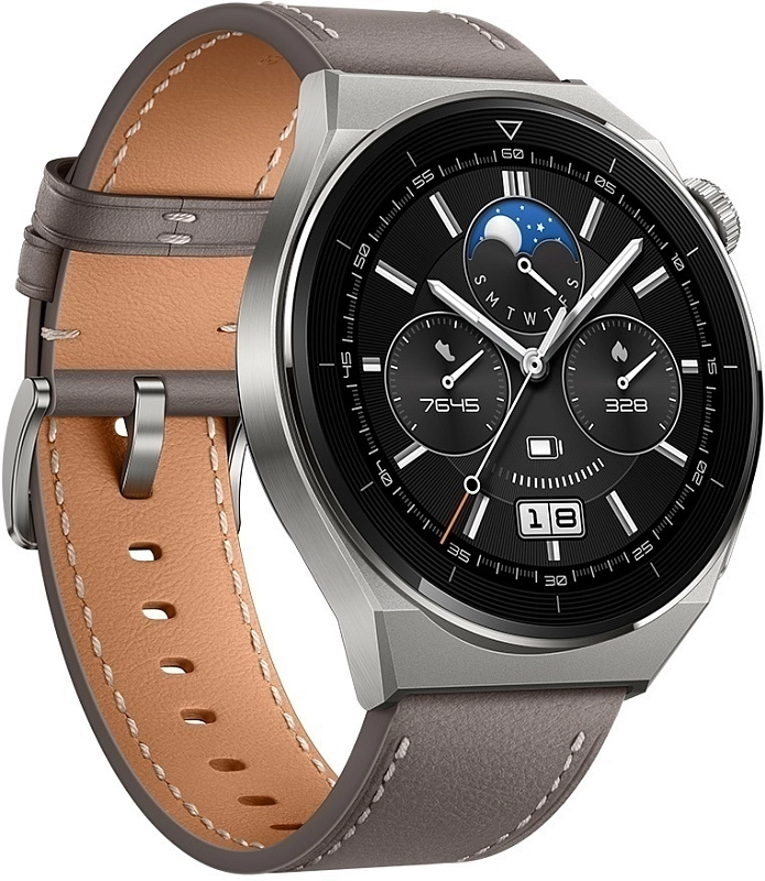 Huawei Watch GT 3 Pro 46 мм серый фото 1 Huawei Watch GT 3 Pro 46 мм серый фото 1