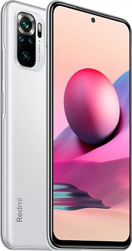 Смартфон Xiaomi Redmi Note 10S 6/128GB без NFC (белая галька)