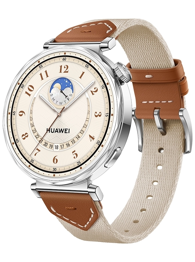 Huawei Watch GT 5 41 мм, плетение,  коричневый