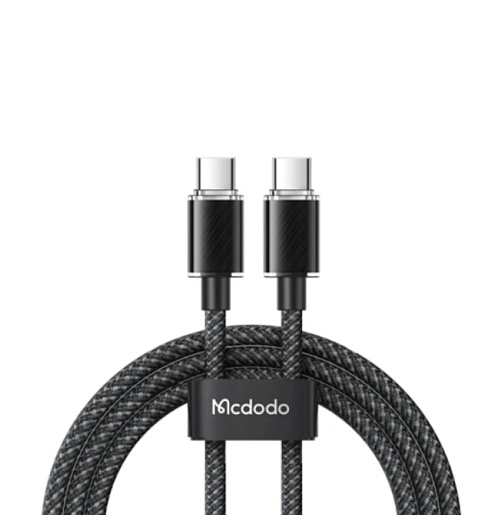 McDodo 100W Type-C to Type-C Transparent 1.2 (черный) McDodo 100W Type-C to Type-C Transparent 1.2 (черный)