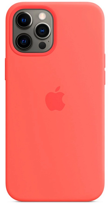 Apple для iPhone 12 Pro Max Silicone Case with MagSafe (розовый) фото 2 Apple для iPhone 12 Pro Max Silicone Case with MagSafe (розовый) фото 2