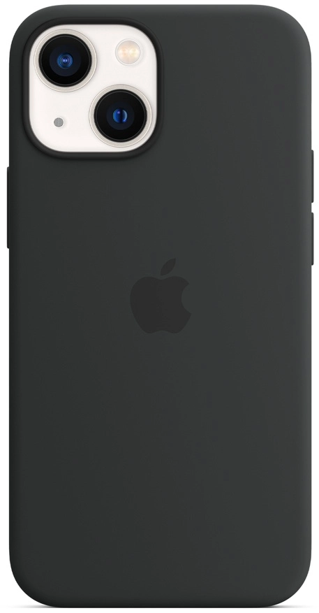 Apple для iPhone 13 mini Silicone Case with MagSafe (полночь)
