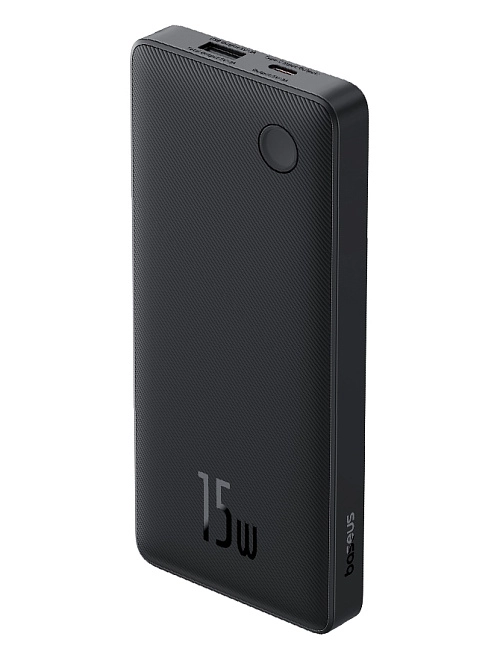 Baseus Airpow Lite Power Bank 10000mAh 15W (черный) Baseus Airpow Lite Power Bank 10000mAh 15W (черный)