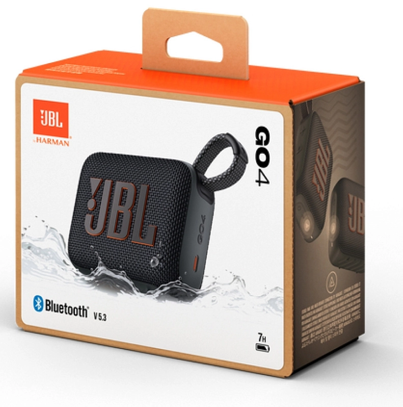 JBL Go 4 (черный) фото 5