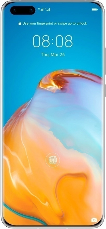 Смартфон Huawei P40 Pro 8/256Gb (мерцающий серебристый) фото 1
