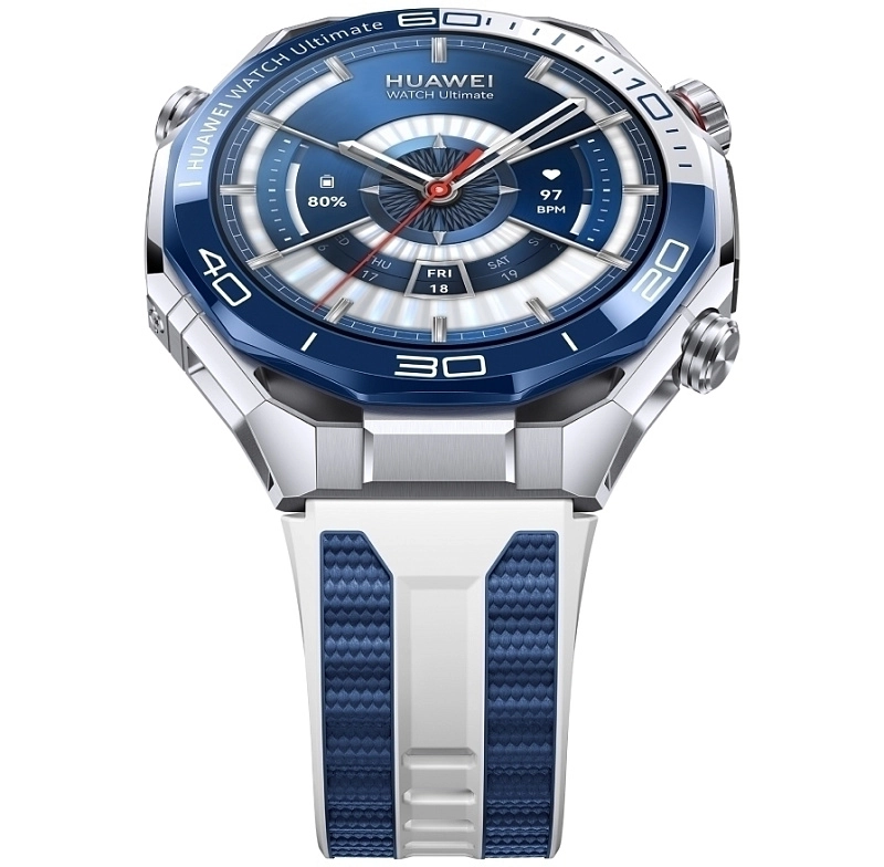 Huawei Watch Ultimate 2 (синий, силикон) фото 6