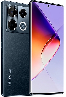 Infinix Note 40 Pro 5G 12/256GB (обсидиановый черный)