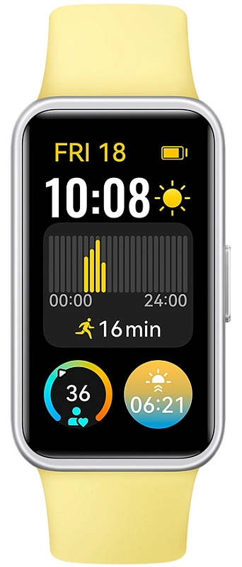 Huawei Band 9 (лимонно-желтый) фото 1 Huawei Band 9 (лимонно-желтый) фото 1