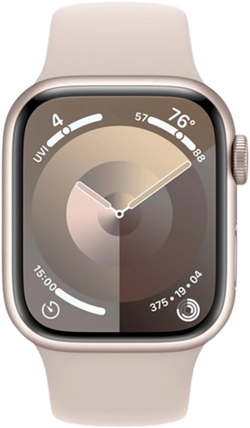 Apple Watch Series 9 41 мм (сияющая звезда) Apple Watch Series 9 41 мм (сияющая звезда)
