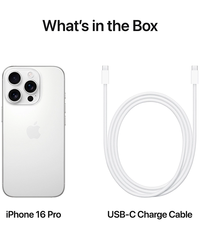 Apple iPhone 16 Pro 128GB (A3294, 2 SIM) (белый титан) фото 4