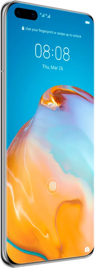 Смартфон Huawei P40 Pro 8/256Gb (мерцающий серебристый)