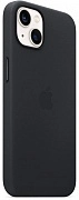 Apple для iPhone 13 Leather Case with MagSafe (полночь)