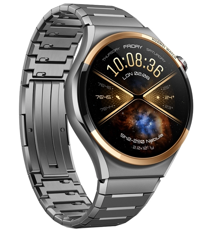 HUAWEI Watch 6 Pro 46 мм NIZ-AL00 космическая версия, титановый ремешок фото 2
