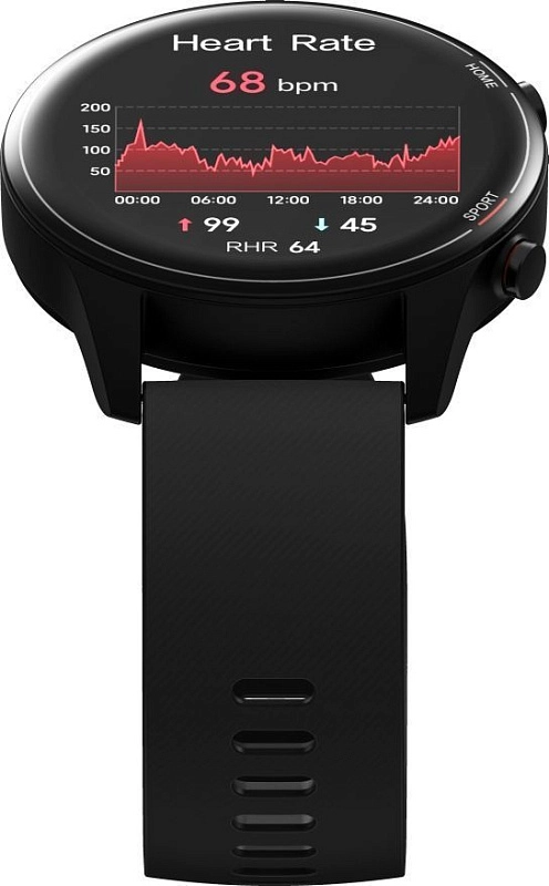 Смарт-часы Xiaomi Mi Watch (черный) фото 4