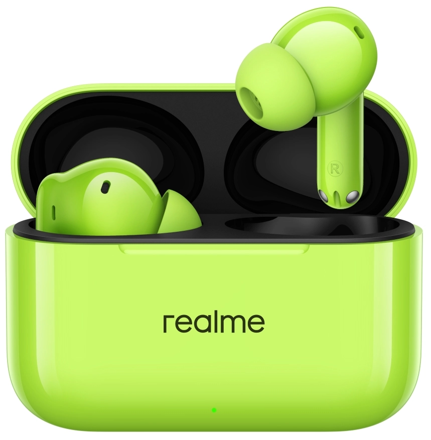 realme Buds T200 (зеленый)