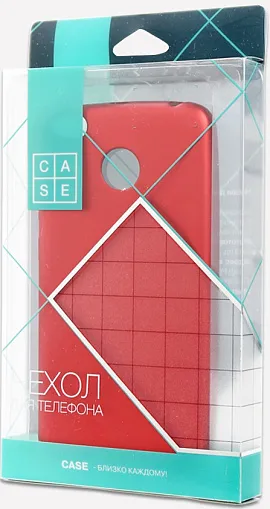Бампер CASE Matte Natty для iPhone 6/6S (красный)