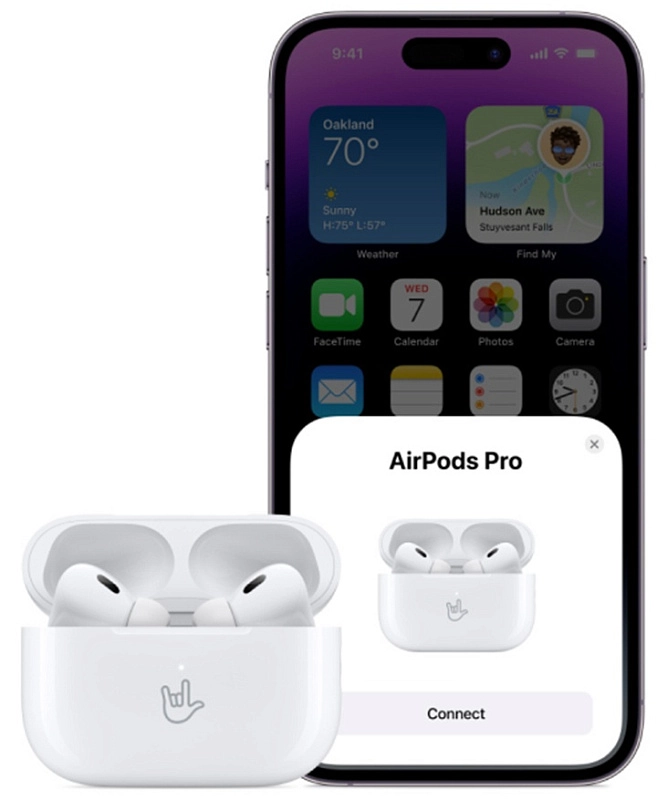 Apple AirPods Pro 2 + карта МТС ТВ (белый) фото 4 Apple AirPods Pro 2 + карта МТС ТВ (белый) фото 4