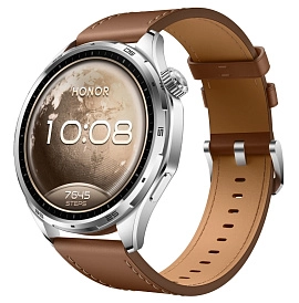 HONOR Watch 6 (коричневый, кожа)