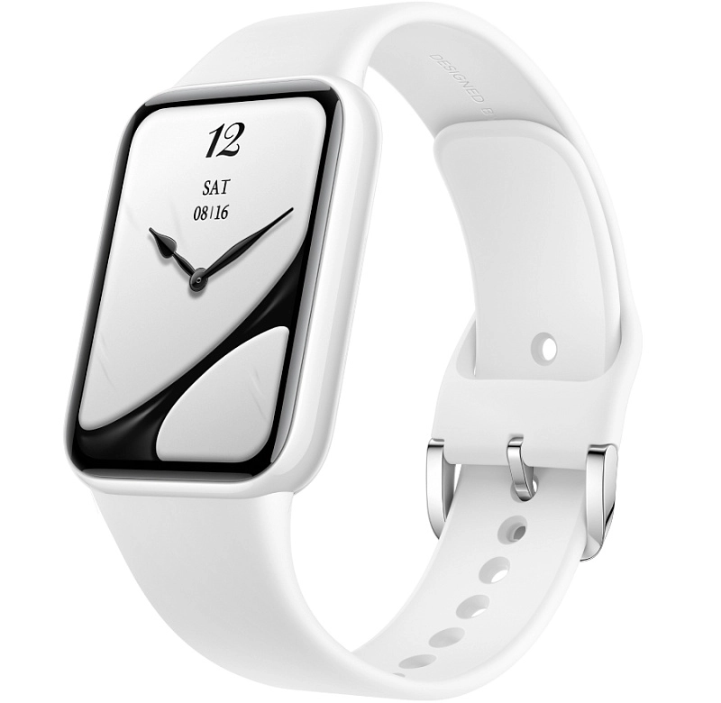 Xiaomi Smart Band 10 Pro Ceramic Edition (жемчужно-белый) фото 2